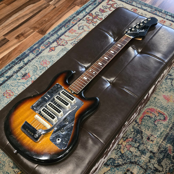 1965 Kent Model 533 - Videocaster - Guyatone LG-140T - MIJ Sunburst