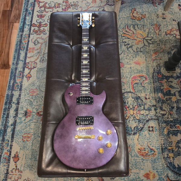 1975 Gibson Les Paul Deluxe - Refin - Purple - Humbucker - w/Hard Case