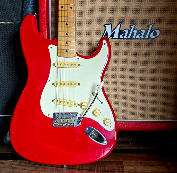 1992 Fernandes LE-1 Special Edition '57 Strat Copy - Red - Japan MIJ