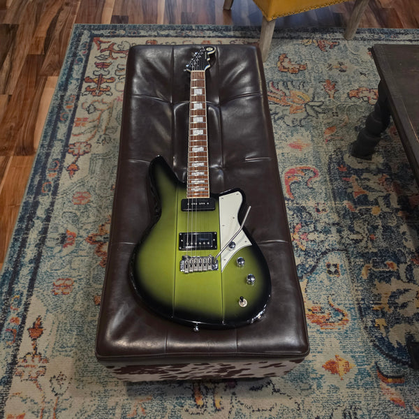 2020 Reverend Warhawk DAW - Double Agent Wilkinson Trem - Avocado Burst - w/OHSC