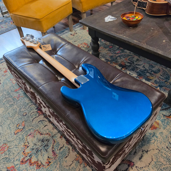 NOS Lyman LP-250 P-Style - Electric Bass - Cobalt Blue