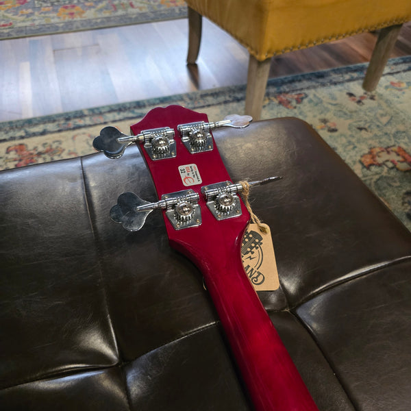 2006 Epiphone EB-0 Short-Scale Bass - Cherry Red - w/Gig Bag