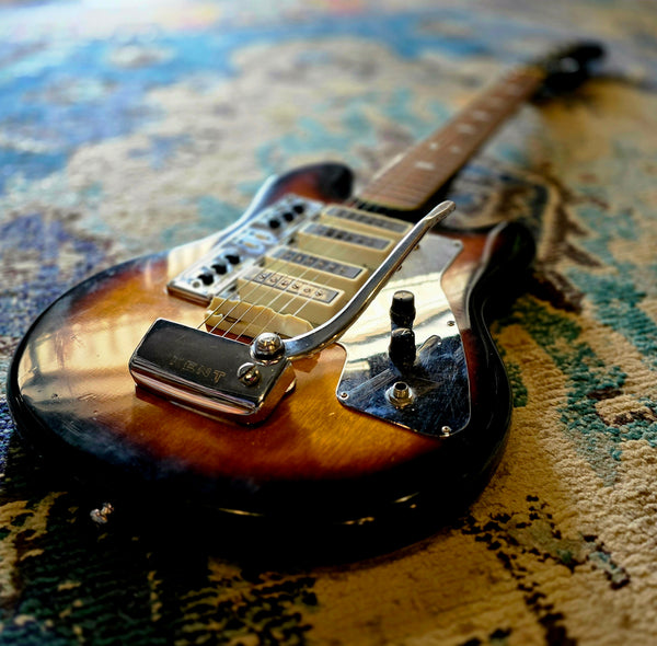 1965 Kent Model 533 - Videocaster - Guyatone LG-140T - MIJ Sunburst
