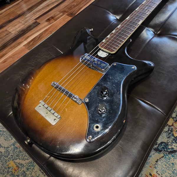 1963 Kawai Crown Solidbody Electric - Japan - Sunburst