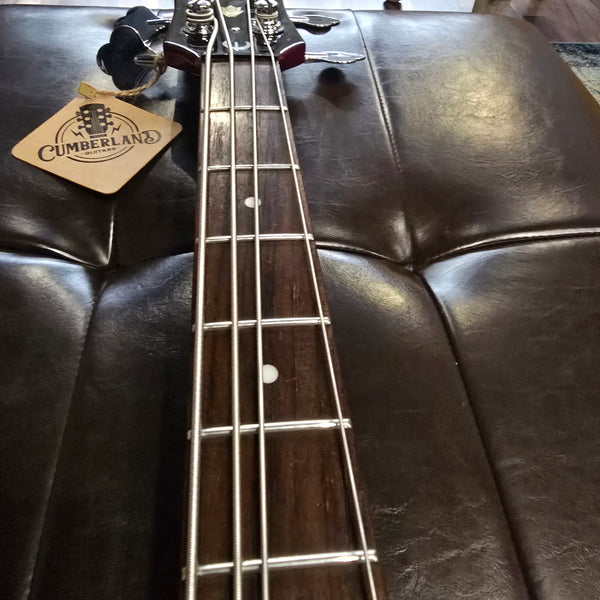 2006 Epiphone EB-0 Short-Scale Bass - Cherry Red - w/Gig Bag