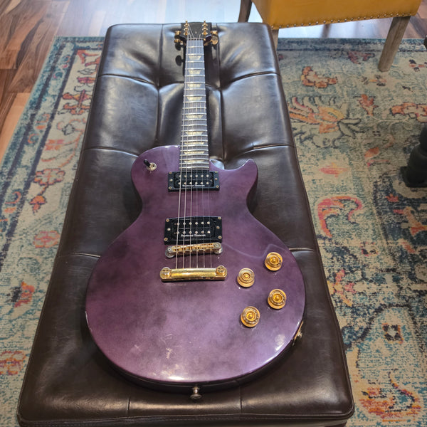 1975 Gibson Les Paul Deluxe - Refin - Purple - Humbucker - w/Hard Case