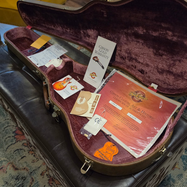 2004 Gibson Custom Shop R9 Les Paul - Art & Historic 1959 Reissue - LPR9 Bourbon Burst - w/OHSC