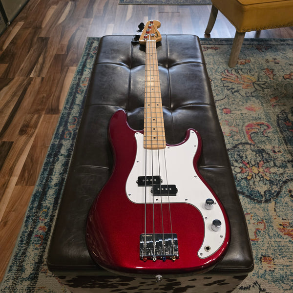 2025 Fender Standard Series - Precision P Bass - Candy Apple Red - Babicz Upgrade