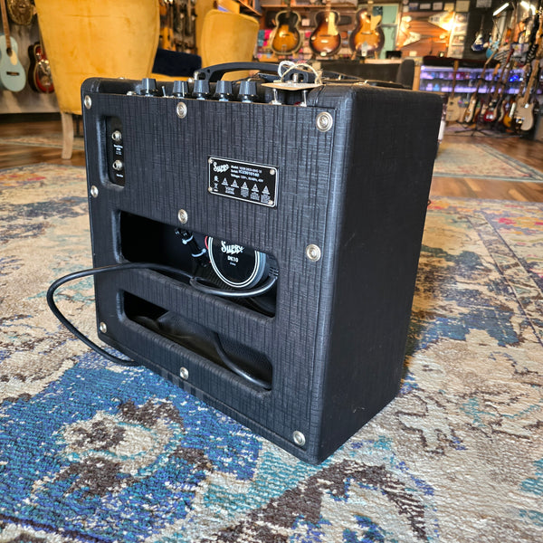 NEW OLD STOCK Supro Delta King 10 - Black & Black - Tube Combo