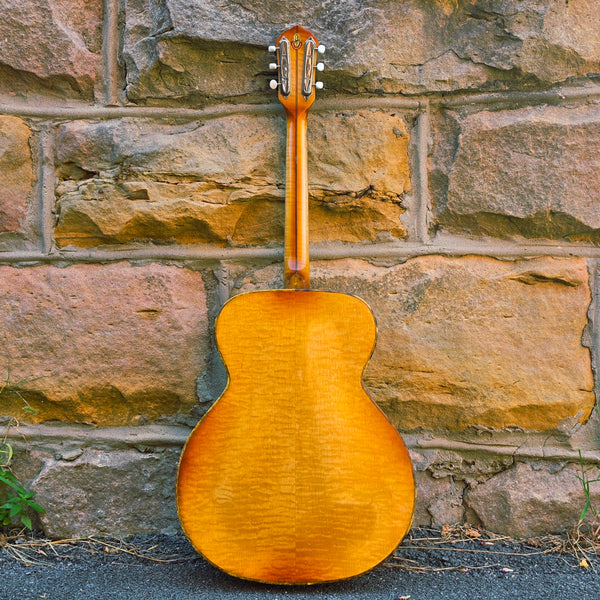 c. 1940 S.S. Stewart 17.25" Professional Archtop Guitar- Buegeleisen & Jacobson - Natural Blonde - w/Case