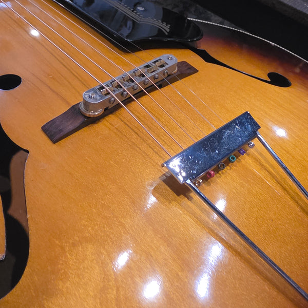 1962 Harmony Broadway H954 Auditorium Archtop Acoustic - w/Case