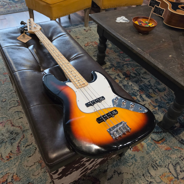 Lyman LJ-300 J-Style - Wilkinson Equipped - Electric Bass - Sunburst - w/Gig Bag
