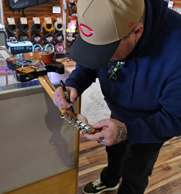 2004 Fender American Standard Telecaster - Sunburst - Owned and Used by Chris Robertson of Black Stone Cherry