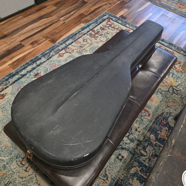 Vintage 1960s Kay Molded Hardshell Guitar Case - Grey/Black