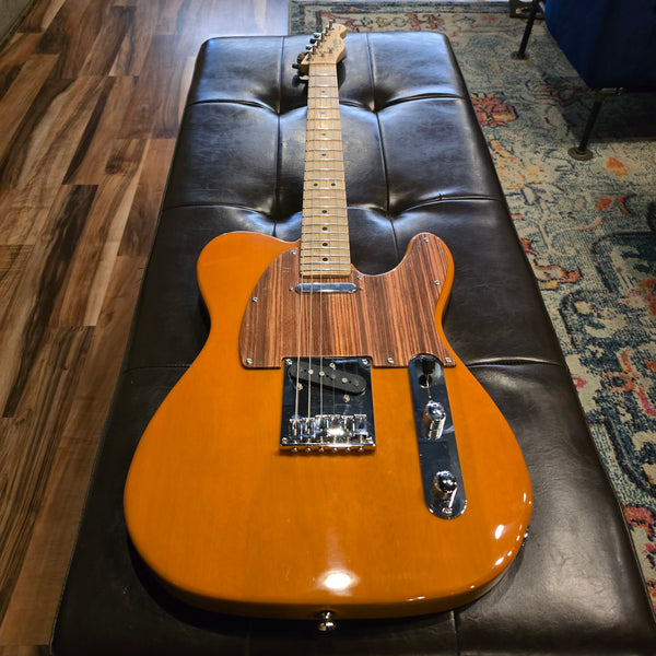 2015 Fender Squier Telecaster - Buterscotch Tele - w/ Custom Shop Pickups - Gig Bag