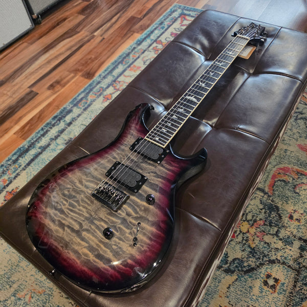 2020 PRS SE Mark Holcomb Signature Model - Grey Purple Burst - w/Gig Bag