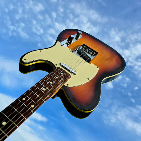 1989 Fender MIJ TLC-62 Telecaster Custom '62 Reissue - Sunburst - A-Serial, w/ Case