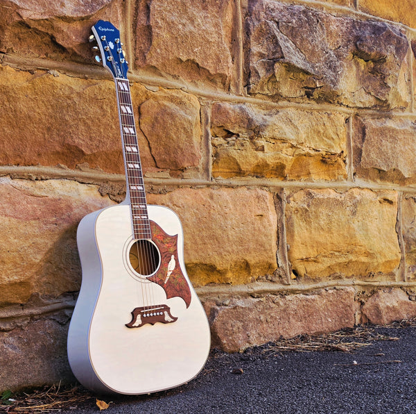 2025 Epiphone Dove Pro - Limited Edition - Acoustic Electric - Alpine White