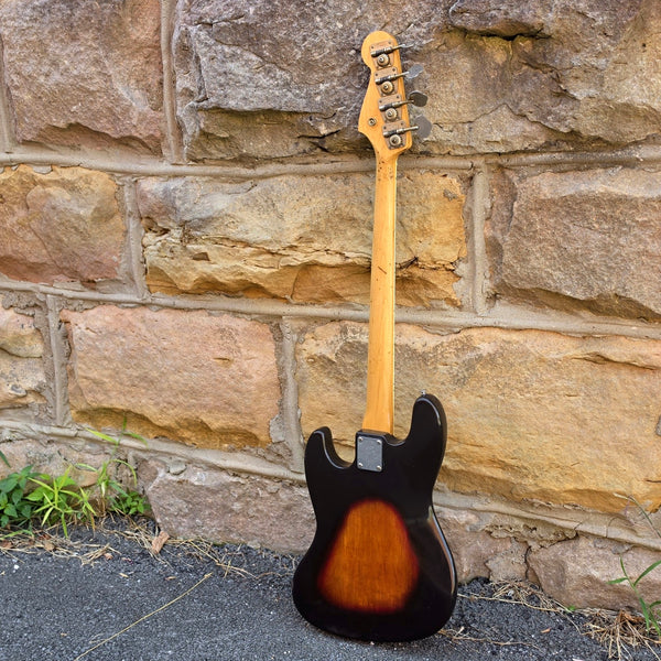1969 Fender Jazz Bass - Refin Sunburst - w/OHSC