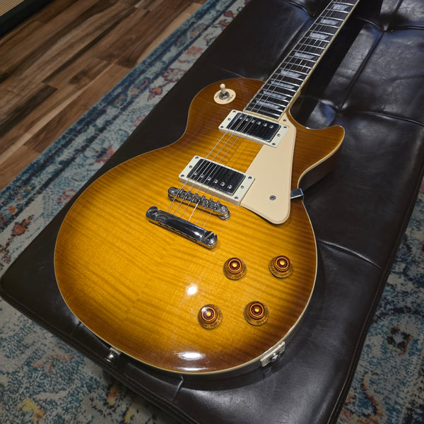 2012 Epiphone Les Paul Standard Pro - Honeyburst Flametop - w/ Gig Bag