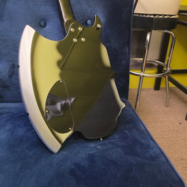Axe Bass - Faux Gene Simmons Cort Bass - w/ Mannequin