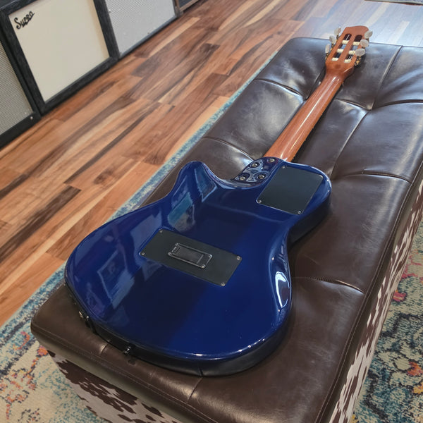 1999 Godin Multiac ACS-SA Nylon - Classical Midi - Blue - w/OHSC