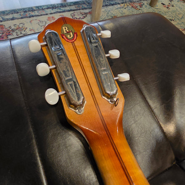 c. 1940 S.S. Stewart 17.25" Professional Archtop Guitar- Buegeleisen & Jacobson - Natural Blonde - w/Case