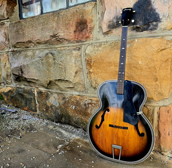 1959 Harmony H1215T Tenor Archtop Acoustic