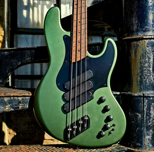 2024 Dingwall Custom Shop Super J - BEAD Tuning - Olivine Metallic w/Gig Bag