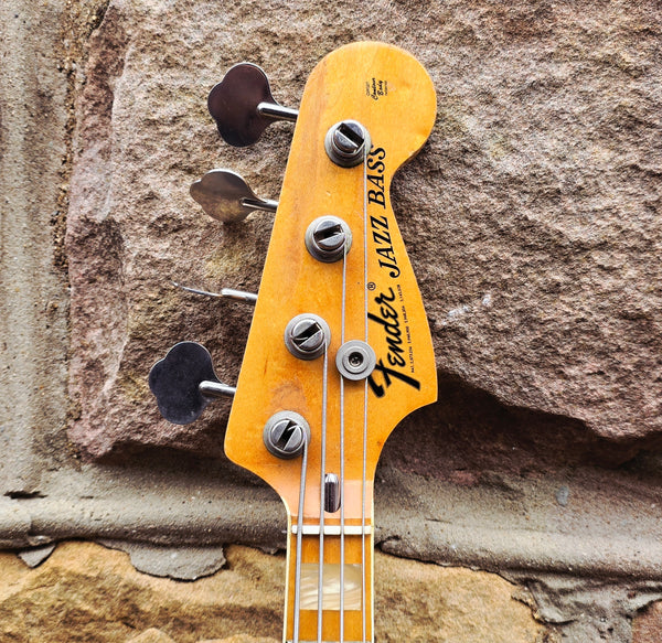 1975 Fender Jazz Bass - Sunburst - Maple - w/ OHSC