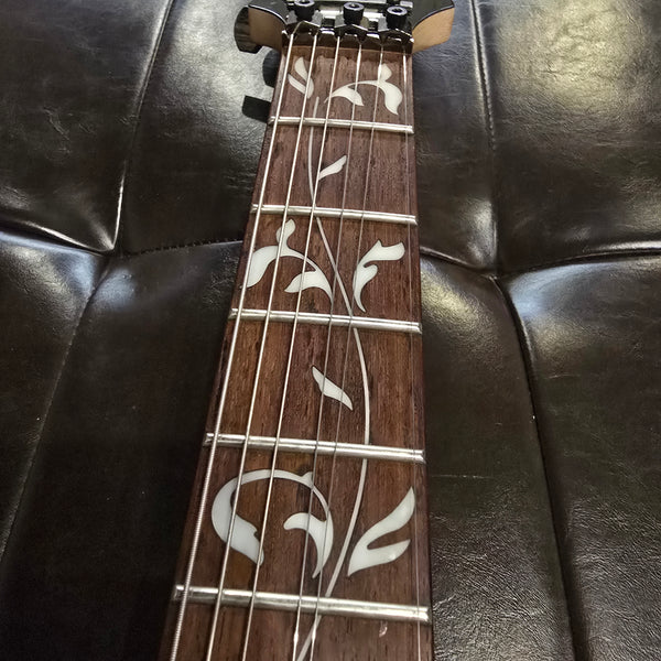 2022 Ibanez Steve Vai Jem Jr. - JEMJRBK - Black