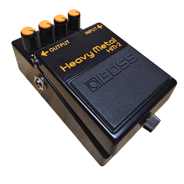 1990 Boss HM-2 Heavy Metal Distortion Pedal - Black Label - w/Original Box