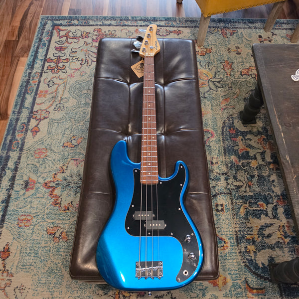 NOS Lyman LP-250 P-Style - Electric Bass - Cobalt Blue