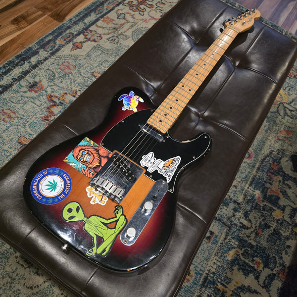 2004 Fender American Standard Telecaster - Sunburst - Owned and Used by Chris Robertson of Black Stone Cherry