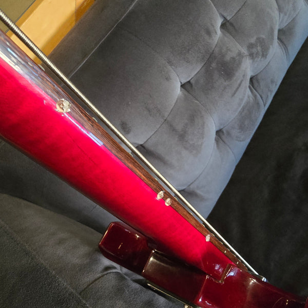 2006 Epiphone EB-0 Short-Scale Bass - Cherry Red - w/Gig Bag