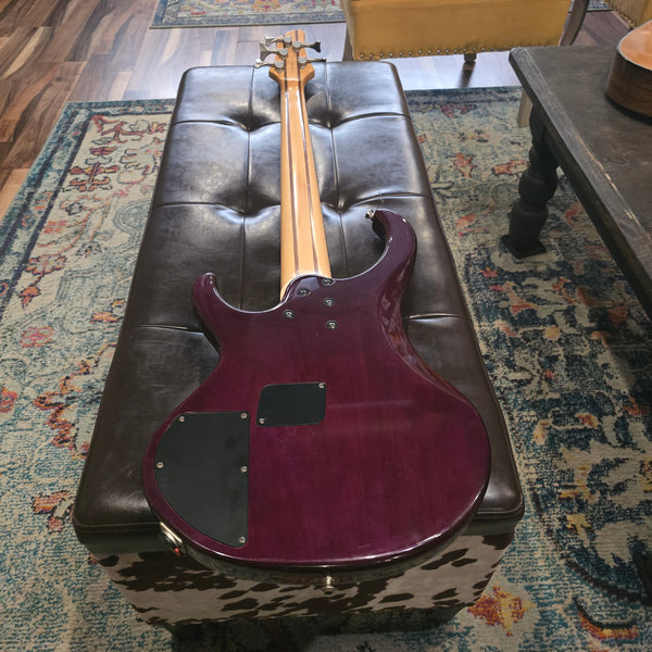 2001 Ibanez BTB 405QM - 5-String Bass - Translucent Purple - w/Hardshell Case