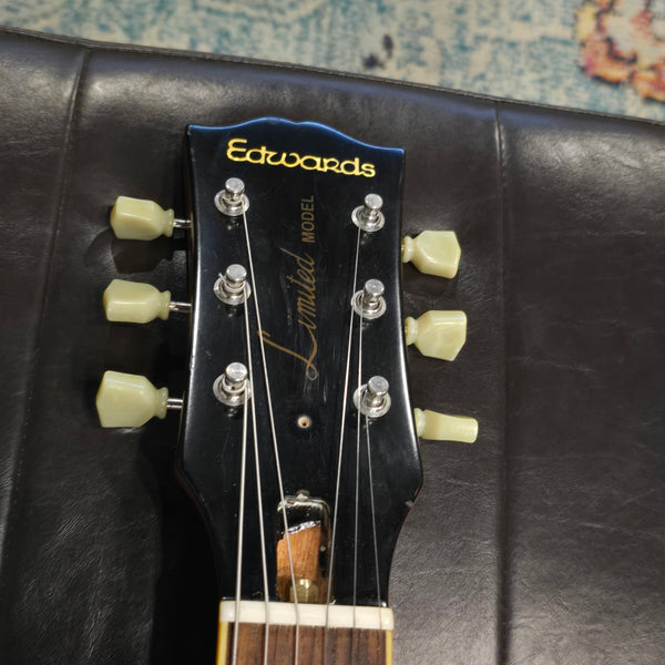 2011 ESP Edwards E-LP-125ALS - Cherry Burst - w/ Hardshell Case