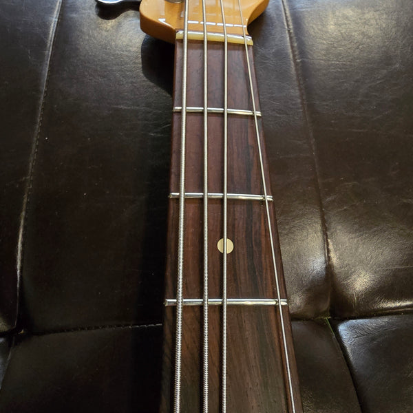 Mike Lull P4 Bass - Ice Blue Metallic - Brazilian Rosewood w/ Hardshell Case - P