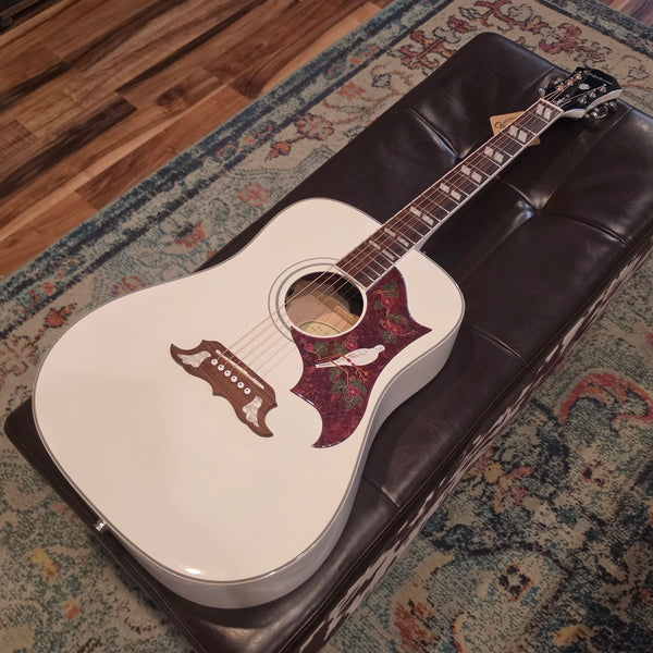 2025 Epiphone Dove Pro - Limited Edition - Acoustic Electric - Alpine White