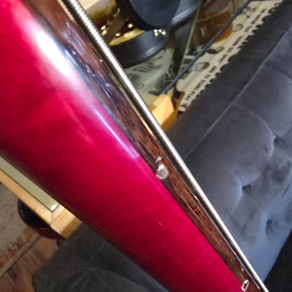 2006 Epiphone EB-0 Short-Scale Bass - Cherry Red - w/Gig Bag