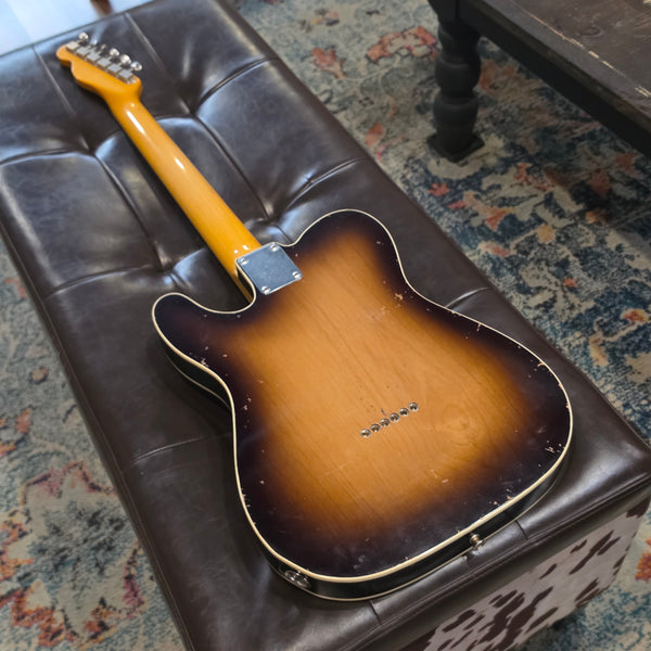 Fender Partscaster Parts Tele Telecaster Custom - Sunburst w/ Gig Bag