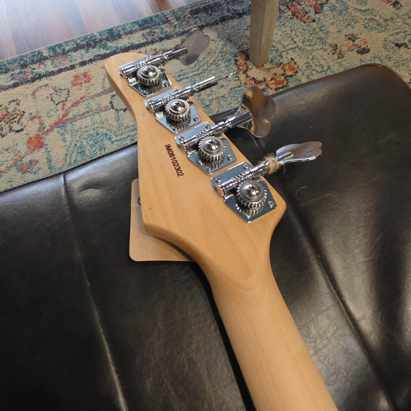 NOS Lyman LP-150 P-Style - Electric Bass - Electric Blue - w/Gig Bag