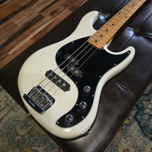 2017 Ernie Ball Music Man Caprice - Ivory White - w/ Hardshell Case