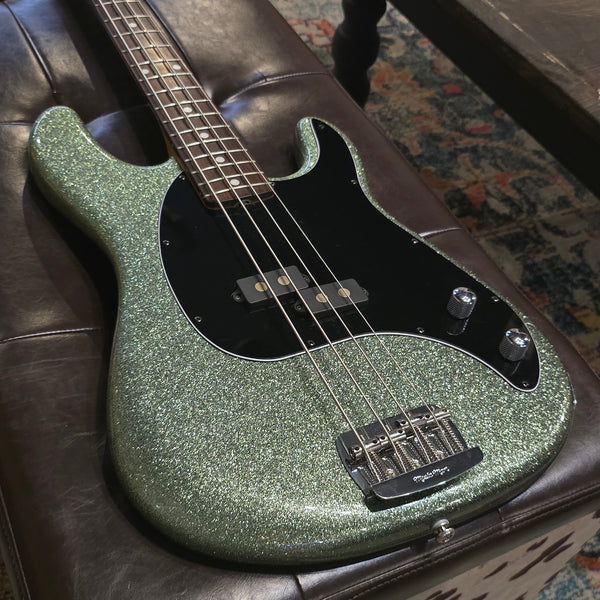 2019 Ernie Ball Music Man - Cutlass Bass - One of a Kind - Sea Foam Green Sparkle - w/OHSC