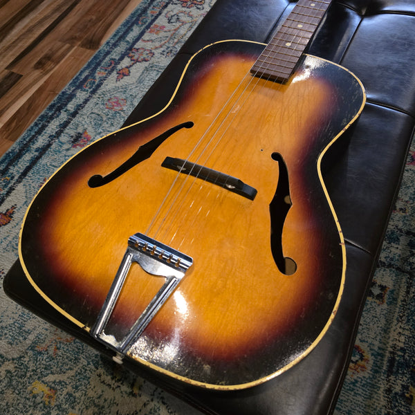 1950s Mystery Archtop - Sunburst - European, Possibly Framus