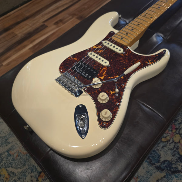 2024 Fender Hendrix Stratocaster - Olympic White w/ Upgrades and Hardshell Case Strat