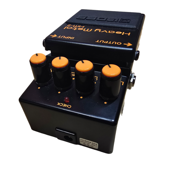 1990 Boss HM-2 Heavy Metal Distortion Pedal - Black Label - w/Original Box