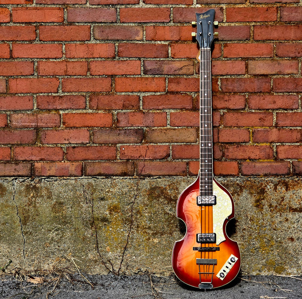 2012 Hofner HCT-500/1-SB Violin Bass - Sunburst - Contemporary - w/Hardshell Case