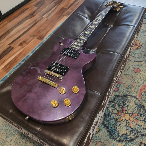 1975 Gibson Les Paul Deluxe - Refin - Purple - Humbucker - w/Hard Case