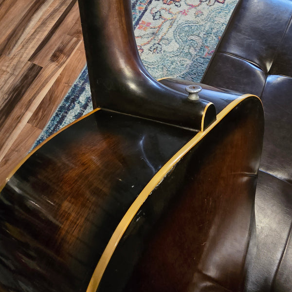 1969 Grammer / Ampeg G-30 - Mahogany Dreadnaught - Natural/Sunburst - w/Gig Bag